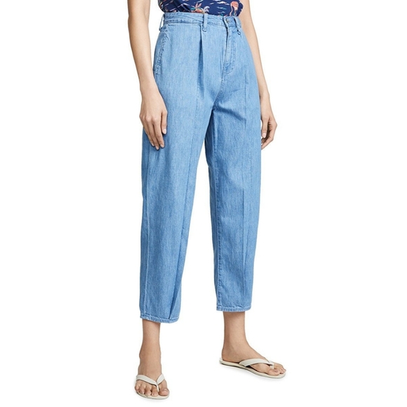 PRPS Pleated Wide Leg Chino Pants - Picture 11 of 11